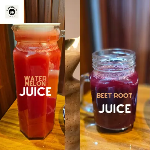 watermelon Juice & Beetroot Juice